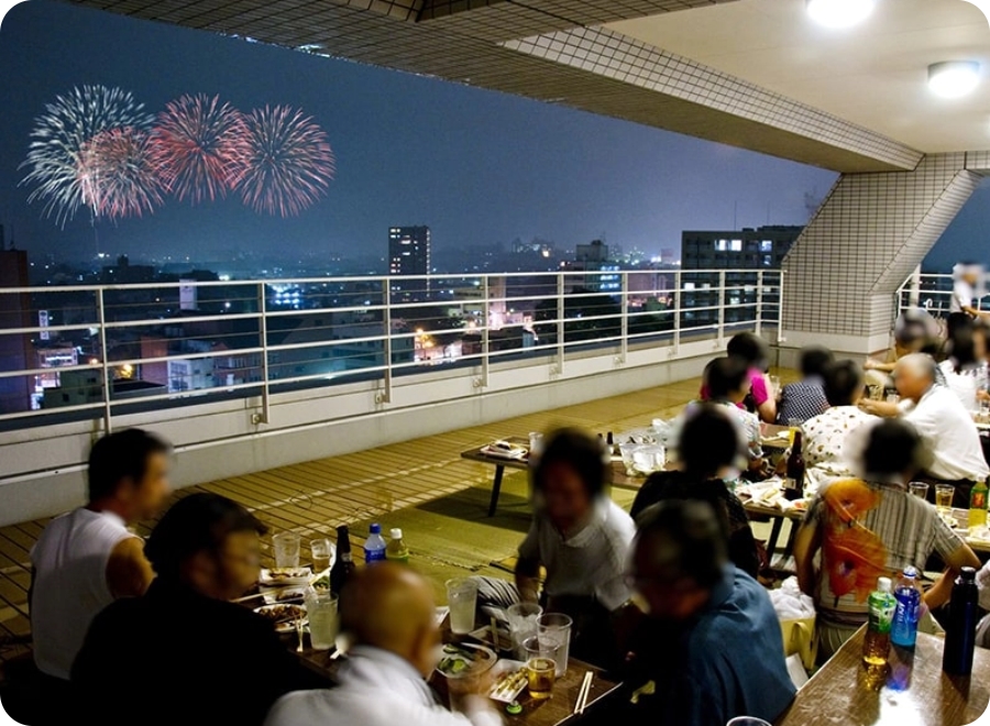 花火大会　前橋の花火は最高！